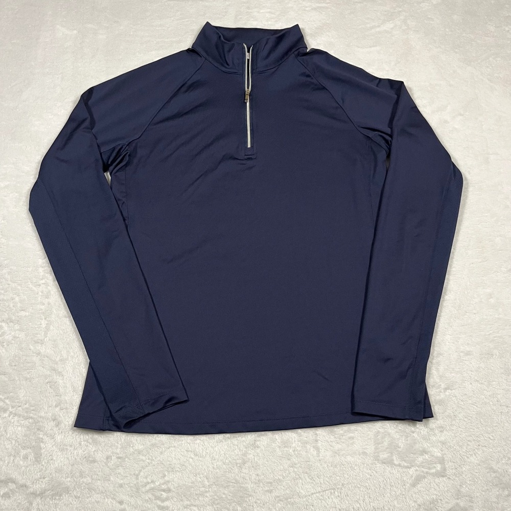 Lady Hagen Women's‎ Navy Quater-Zip Golf Shirt